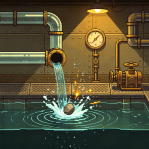 Steampunk Gears & Industrial Fluid